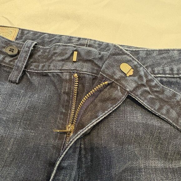 Polo Ralph Lauren Jeans Womens 31 Dark Wash Wide Flare Bell Bottom Trouser VTG - Picture 8 of 12